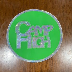Camp High Sticker